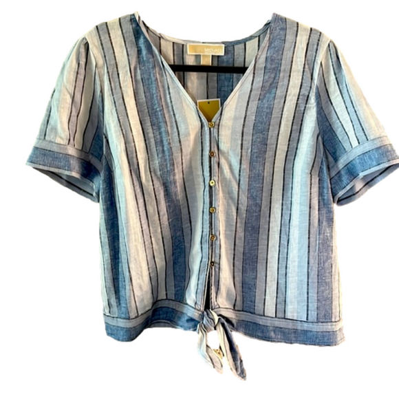 Michael kors linen blouse - Picture 1 of 4